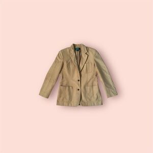 Lauren Ralph lauren camel hair blazer
